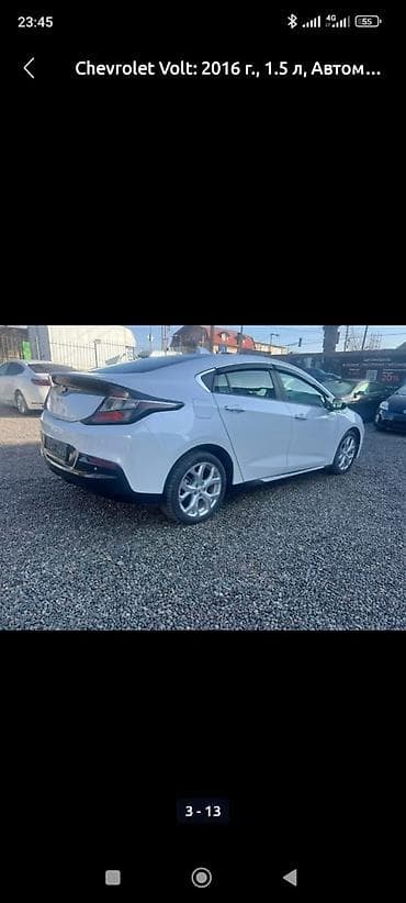 Chevrolet: Chevrolet Volt: 2016 г., 1.5 л, Автомат, Гибрид, Лифтбек — 2
