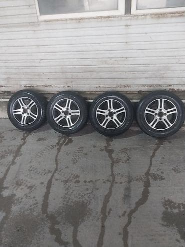 шины бу бишкек 15: Дөңгөлөктөр монтажда 175 / 70 / R <13, Кыш, Колдонулган, Комплект, Жеңил унаалар, Куйма, тешиктери - 4 — 1