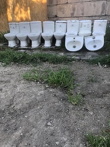 Детский унитаз Напольный, Б/у, Материал: Керамика