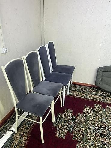 стул туалет купить в бишкеке: Стул для кухни, Железо, цвет - Серый — 1