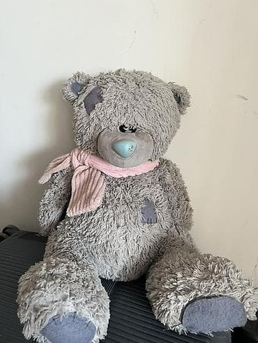 мишка с пледом: Плюшевый медведь Teddy серого цвета

Размер: 45-60 см — 1