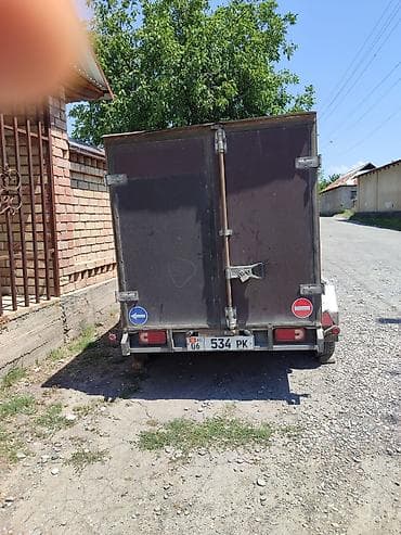 Транспорт: Прицеп-фургон двухосный. - Тип: закрытый грузовой прицеп с высоким — 4