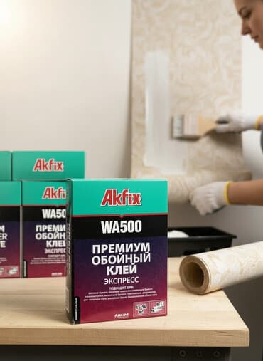 удалитель наклеек: Akfix WA500 Premium Wallpaper Adhesive Express предназначен для — 1