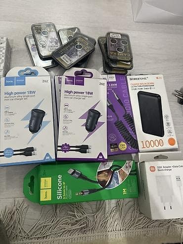 xiaomi note 9: Набор аксессуаров для смартфонов и авто: - Автомобильные зарядные — 1