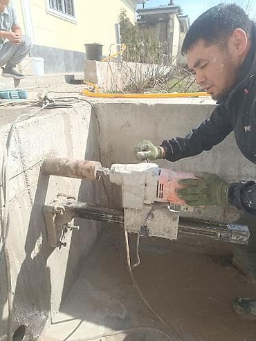 желе: Алмазное бурение и резка бетона Профессиональные работы по устройству — 1