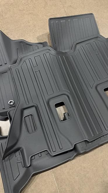 fit osh: 3D Резиновые Полики Для салона Toyota, цвет - Черный, Новый, Самовывоз — 7