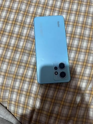 redmi note 14: Redmi, Redmi 12, Б/у, 128 ГБ, цвет - Голубой, 2 SIM — 1