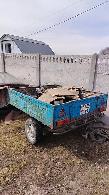 Прицеп, Special trailer, Бортовой, до 3,5 т, Б/у