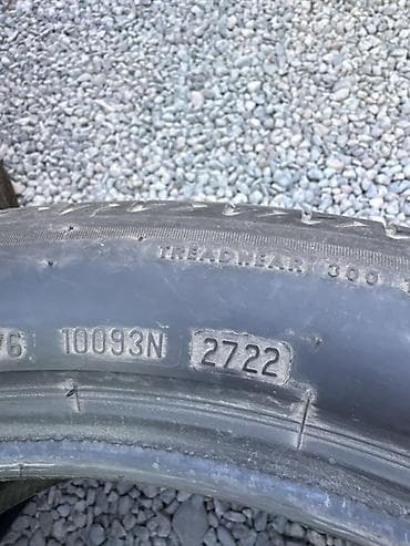 ford focus 2014: Bridgestone Potenza, комплект шин 275/40 R22 Хорошее состояние — 3