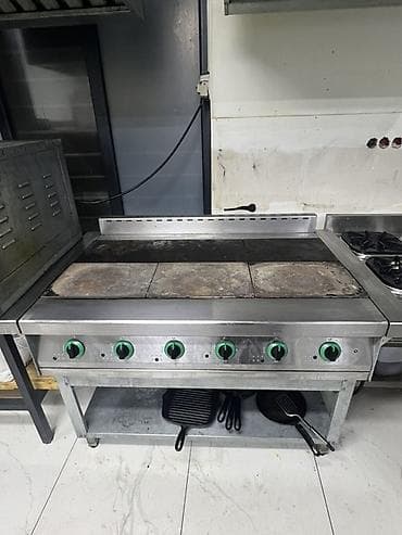 Упаковочно-фасовочные аппараты: Промышленная электрическая жарочная поверхность (планча/гриль) из — 2