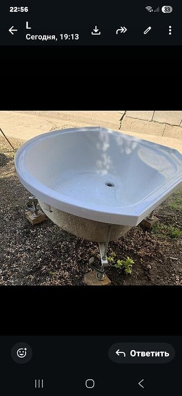 душевые поддоны бу: Душевая кабина угловая б/у — 2