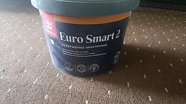 водоэмульсионная краска 3 кг цена: Tikkurila Euro Smart 2 — интерьерная краска для стен и потолков — 1