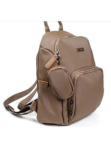 кожанный рюкзак: Рюкзак, Материал: Экокожа, Женские — 2