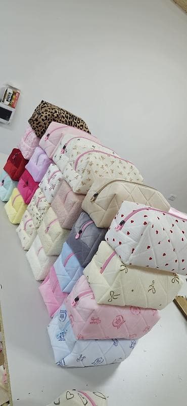 сумка барсетки: Косметичка, Материал: Хлопок, Женские, Новый — 3