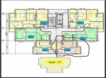 жк семетей мунара строй: 1 комната, 39 м², Элитка, 9 этаж, Готовая ПСО (под самоотделку) — 3