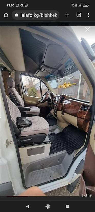 vip bus: Mercedes-Benz Sprinter — пассажирский микроавтобус с VIP-салоном — 8