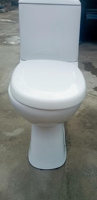 кафел койобуз: Унитаз Полго орнотуу, Колдонулган, Материалы: Фаянс — 4