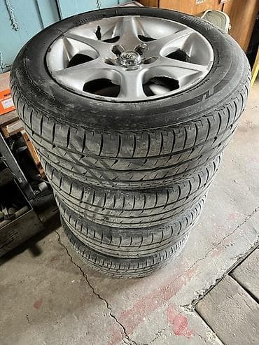 r16 5 114 3: Комплект из 4 легкосплавных дисков с шинами. 215/60r16 Разболтовка — 2