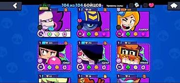 Техника жана электроника: Brawl Stars — игровой аккаунт высокого уровня Основные данные: - Путь — 6