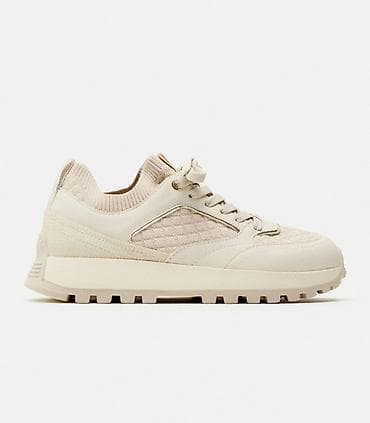 Кроссовки, 37, 38, Новый, цвет - Бежевый, Самовывоз, Платная доставка