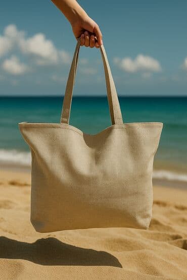 шопперы оптом бишкек: Пляжная сумка с длинными ручками. На сумке изображены горы и надпись — 2