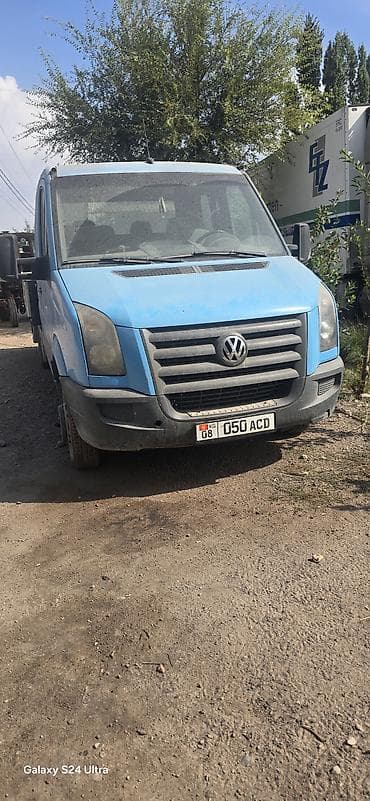 бетонный работа: Volkswagen Crafter бортовой грузовик (двухрядная кабина) - Тип — 1