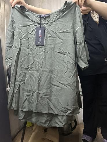 платья штапель: Комплект свободной одежды из вискозы EF - Состав: 95% вискоза, 5% — 1