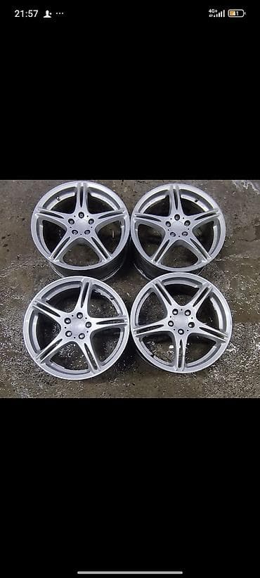 Колеса в сборе 215 / 50 / R 17, Лето, Б/у, Комплект, Легковые, Литые, отверстий - 4