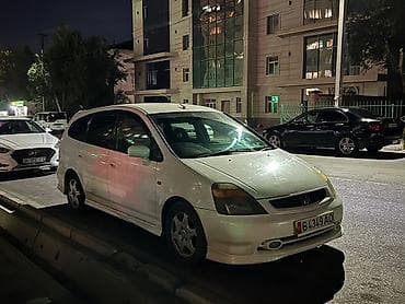 капот хонда: Honda Stream: 2001 г., 2 л, Типтроник, Минивэн — 1
