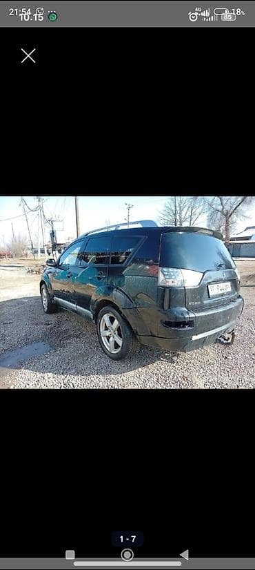 sprinter 2 2: Mitsubishi Outlander: 2008 г., 2 л, Механика, Дизель, Кроссовер — 4