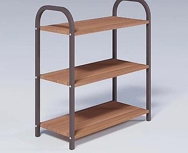 обувной полка: Полка для вещей и одежды, Дерево — 1