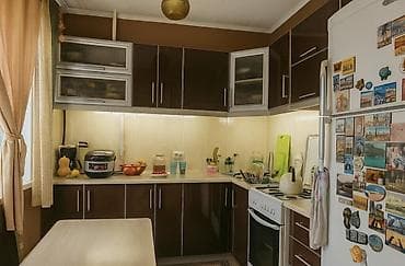 квартира 104 серии бишкек: 3 комнаты, 57 м², 104 серия, 1 этаж, Косметический ремонт — 4