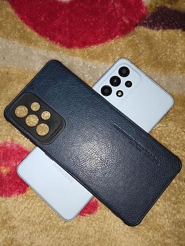 nintendo 3d: Samsung Galaxy A33 5G, Б/у, 128 ГБ, цвет - Голубой, 2 SIM — 1