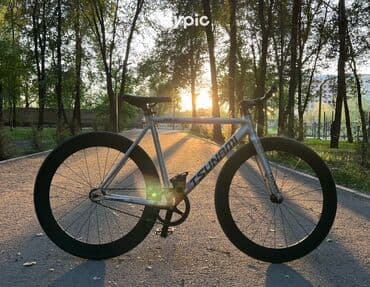 купить бу велосипед из германии: Шоссейный велосипед, Tsunami, Рама M (156 - 178 см), Б/у — 1