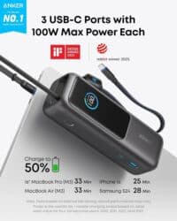телефон бишкек цум: Внешний аккумулятор ANKER Zolo Power Bank 165w. - Емкость: 25 000 — 4