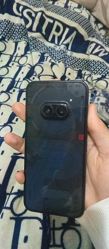 nokia 5: Nothing, Phone 2A, Б/у, 256 ГБ, цвет - Черный, 2 SIM — 1