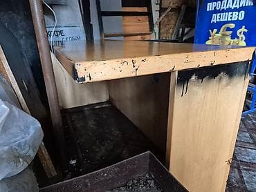 кухонные столы бу: Продаётся стол .Размер длина 152см ширина 90см Цена 1500с — 3