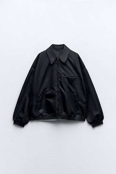 куртки турция: Бомбер, Осень-весна, Турция, Атлас, Оверсайз, M — 3