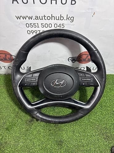 android avto: Руль с аирбагом Hyundai Sonata DN8 2.0 БЕНЗИН 2019 (б/у) — 1