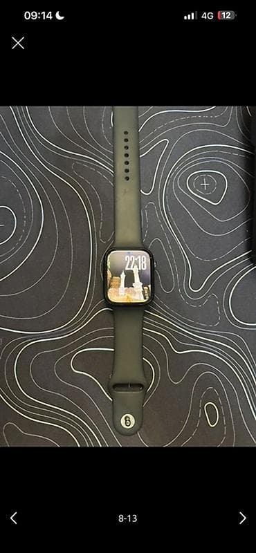Смарт-часы: Продаю Apple Watch 8 45мм прошу 12.000 Торг уместен. Прошу писать тут — 1