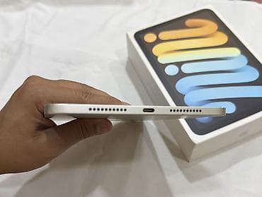 Техника жана электроника: Планшет, Apple, эс тутум 64 ГБ, 7" - 8", Wi-Fi, Колдонулган, Классикалык түсү - Боз — 5