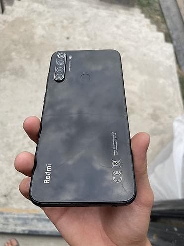 galaxy note edge: Redmi, Redmi Note 8, Б/у, 64 ГБ, цвет - Черный, 2 SIM — 1