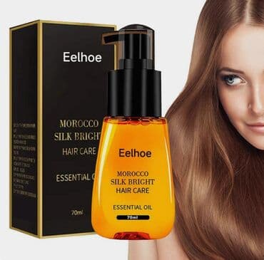 масло для волос: Разглаживающее масло для волос Марокканское шелковое средство для — 4