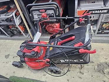Бензиновая газонокосилка RODEX - Двигатель: 4‑тактный, 145 cc at lalafo.kg Бензиновая газонокосилка RODEX - Двигатель: 4‑тактный, 145 cc