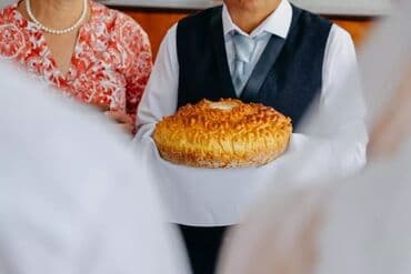 набор кулучей: КАРАВАЙ Каравай на заказ,каравай на заказ Бишкек каравай сватовство — 20