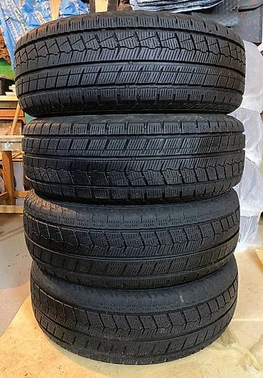 lada 2105: Продам комплект зимних шин липучка 195/65 R15 в хорошем состоянии, два — 6