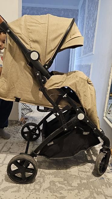 Оюнчуктар: Балдар арабасы, Башка бренд, түсү - Күрөң, Колдонулган, Өзү алып кетүү — 4