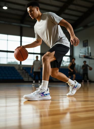 lining: Мужские кроссовки, 40.5, Б/у, цвет - Белый, Самовывоз — 2