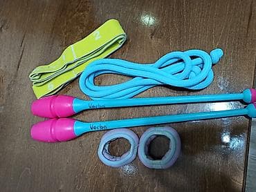 канаты спортивные: Набор для художественной гимнастики Состав: - Обруч: легкий, ровный — 1