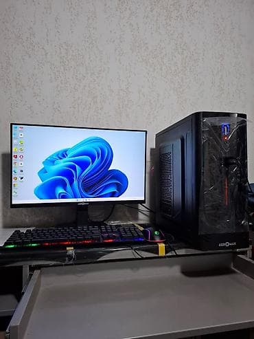 fhd: Компьютер, ядер - 6, ОЗУ 16 ГБ, Игровой, Новый, AMD Ryzen 5 — 5